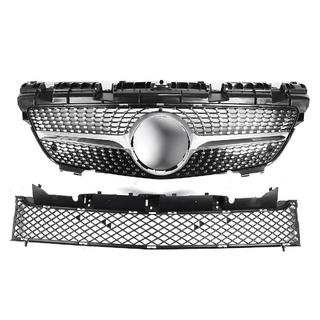 Frontgrill Diamond Black Mercedes SLK R172 2011–2016 foto 2