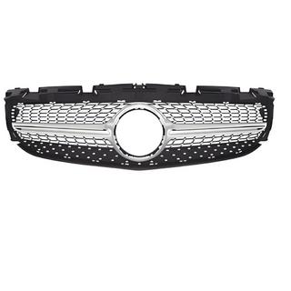 Frontgrill Diamond Silver Mercedes SLC R172 2016–2020 foto 2