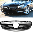 Mercedes SL R231 2012–2020 Frontgrill Diamond Black (2012-2016) foto 1