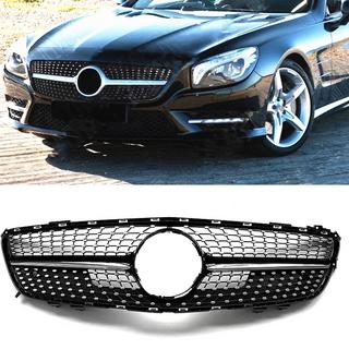 Frontgrill Diamond Black (2012-2016) Mercedes SL R231 2012–2020 foto 1