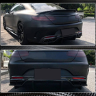 Mercedes C-klasse W205 2014–2021 Bagdiffusor V2 (til C63 AMG Coupé/Cabriolet 2015-2019, carbon) foto 4