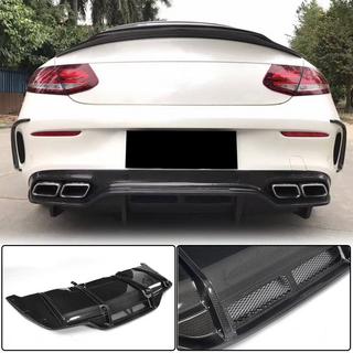 Bagdiffusor V2 (til C63 AMG Coupé/Cabriolet 2015-2019, carbon) foto 1