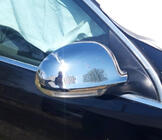Volkswagen Jetta 2006–2011 Spejlkapper i rustfrit stål (2 stk.) Carmos - Tyrkisk stål foto 3