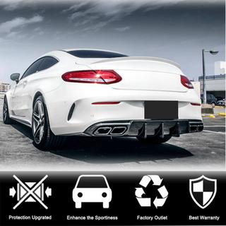 Bagkofangerdiffuser V1 (til coupé/cabriolet C63 AMG 2015-2019, kulfiber) foto 3