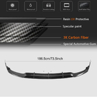 Mercedes C-klasse W205 2014–2021 Frontspoilerlæbe Lip V2 (til Coupé/Cabriolet C63 AMG 2015-2019, carbon) foto 6