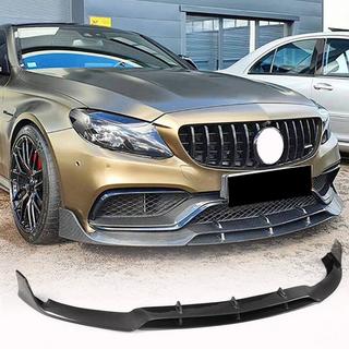 Frontspoilerlæbe Lip V2 (til Coupé/Cabriolet C63 AMG 2015-2019, carbon) foto 1