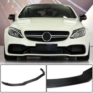 Frontspoiler læbe Lip V3 (til coupé/cabriolet C63 AMG 2015-2019, carbon) foto 1
