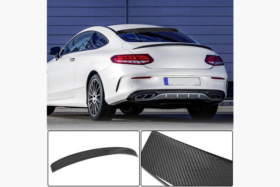 Mercedes C-klasse W205 2014–2021 Spoiler V2 (til coupé 2015-2019, carbon) Image