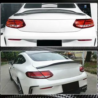 Spoiler V4 (til coupé 2015-2019, carbon) foto 4