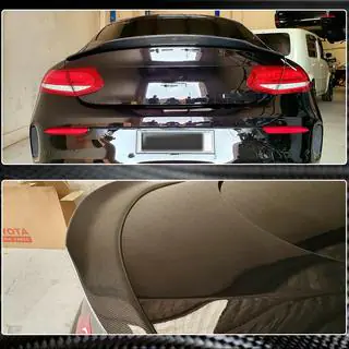 Spoiler V5 (til coupé 2015-2019, carbon) foto 4