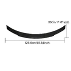 Mercedes C-klasse W205 2014–2021 V7 spoiler (til coupé 2015-2019, kulfiber) foto 6