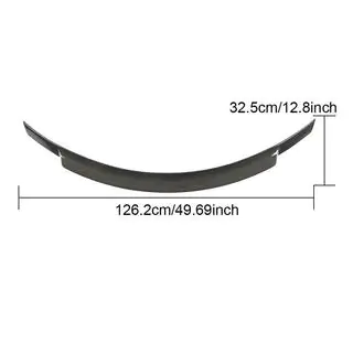 V8 spoiler (til coupé 2015-2019, carbon) foto 3