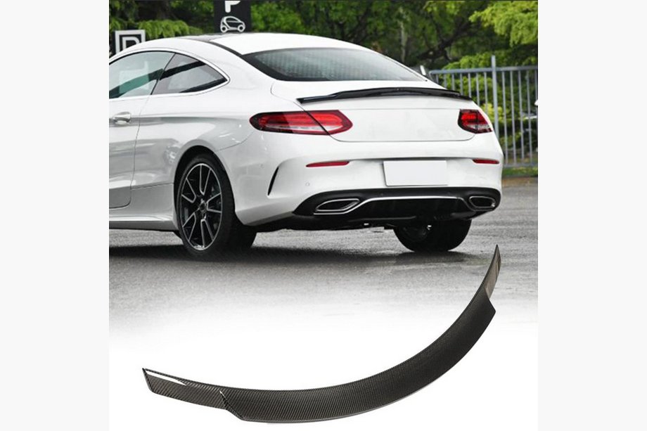 Mercedes C-klasse W205 2014–2021 V8 spoiler (til coupé 2015-2019, carbon) Image