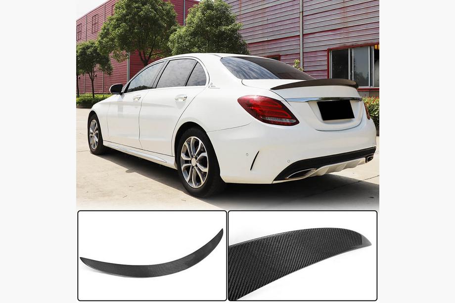 Mercedes C-klasse W205 2014–2021 Spoiler V2 (til SD 2015-2019, carbon) Image