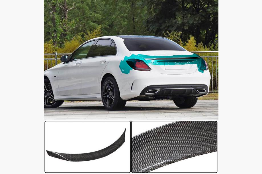 Mercedes C-klasse W205 2014–2021 Spoiler V5 (til SD 2015-2021, kulfiber) Image