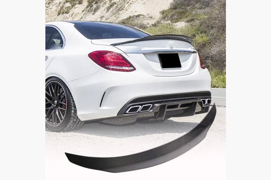 Mercedes C-klasse W205 2014–2021 V7 spoiler (til SD 2015-2021, carbon) Image