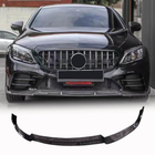 Mercedes C-klasse W205 2014–2021 Frontlæbe til forreste kofanger (til SD AMG-Line 2019-2021, carbon) foto 1