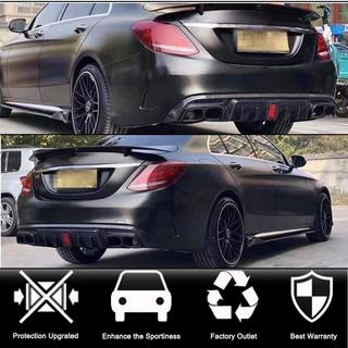 Bagkofanger-diffuser med udstødningsender (til SD C43 AMG 2015-2021, carbon) foto 2