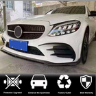Mercedes C-klasse W205 2014–2021 Frontspoilerlæbe til forkofanger (til SD AMG-Line 2015-2019, carbon) foto 2