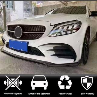 Frontspoilerlæbe til forkofanger (til SD AMG-Line 2015-2019, carbon) foto 2