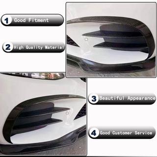 Frontspoilerlæbe til forkofanger (til SD AMG-Line 2015-2019, carbon) foto 3