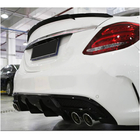 Mercedes C-klasse W205 2014–2021 V9 spoiler (til SD 2015-2019, carbon) foto 4