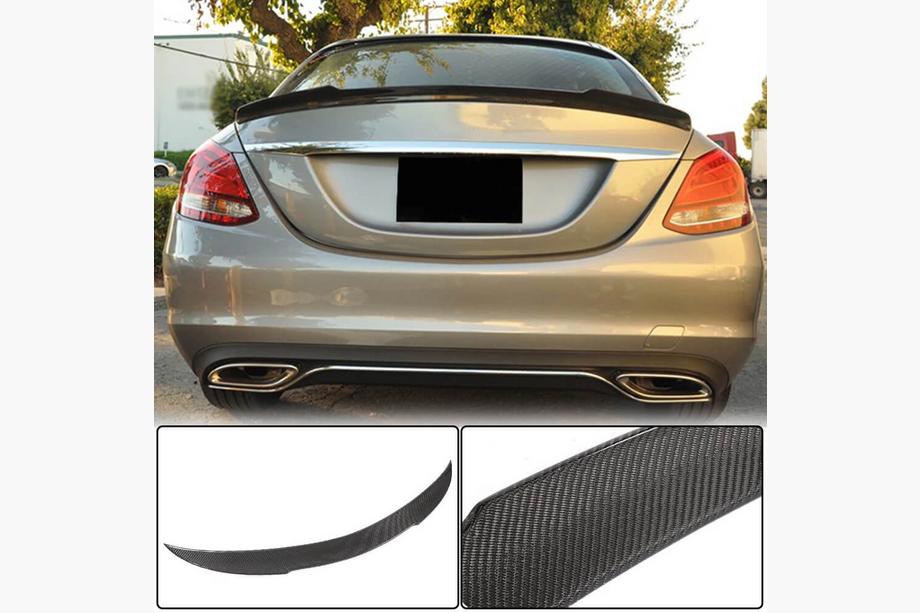 Mercedes C-klasse W205 2014–2021 V12 spoiler (til SD 2015-2021, carbon) Image