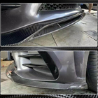 Mercedes C-klasse W205 2014–2021 Kulfiber front bumperlip (2019-2021, Carbon) foto 5