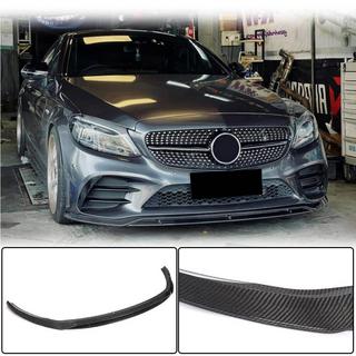 Kulfiber front bumperlip (2019-2021, Carbon) foto 1
