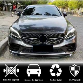 Kulfiber front bumperlip (2019-2021, Carbon) foto 3