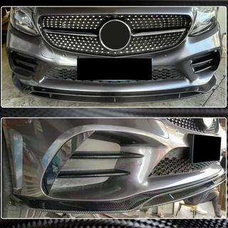 Kulfiber front bumperlip (2019-2021, Carbon) foto 4