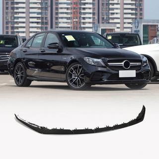 Front kofangerlæbe Lip V2 (til C43 AMG 2019-2021, kulfiber) foto 1