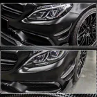 Mercedes C-klasse W205 2014–2021 Kulfiber frontkofanger-læber (til C63 AMG 2015-2019) foto 5