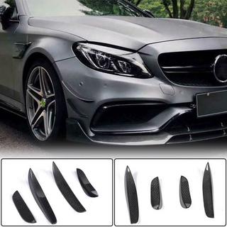 Kulfiber frontkofanger-læber (til C63 AMG 2015-2019) foto 2