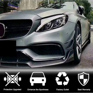 Kulfiber frontkofanger-læber (til C63 AMG 2015-2019) foto 3