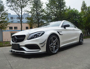 Mercedes C-klasse W205 2014–2021 Skærmkapper til forskærme (til coupé/cabriolet C63 AMG 2015-2019, carbon) foto 6