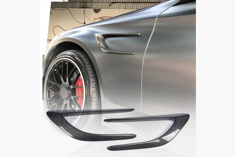 Mercedes C-klasse W205 2014–2021 Skærmkapper til forskærme (til coupé/cabriolet C63 AMG 2015-2019, carbon) Image
