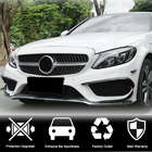 Mercedes C-klasse W205 2014–2021 Kulfiber indsatser til forkofanger (til C43 AMG 2015-2019) foto 2