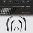 Mercedes C-klasse W205 2014–2021 Kulfiber indsatser til forkofanger (til C43 AMG 2015-2019) foto 5