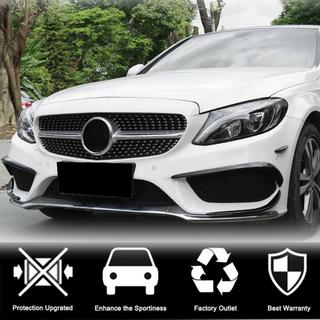Kulfiber indsatser til forkofanger (til C43 AMG 2015-2019) foto 2