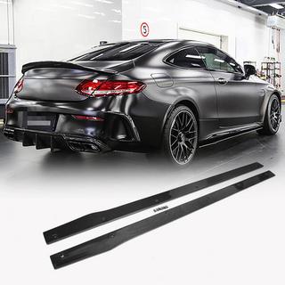 Sideskørter V2 (til C43/C63 AMG 2015-2019, carbon) foto 1