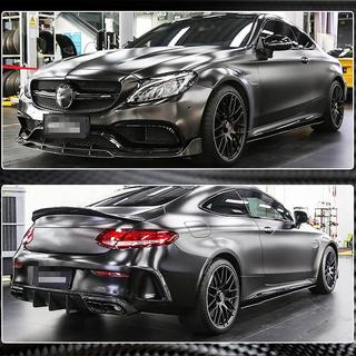 Sideskørter V2 (til C43/C63 AMG 2015-2019, carbon) foto 3
