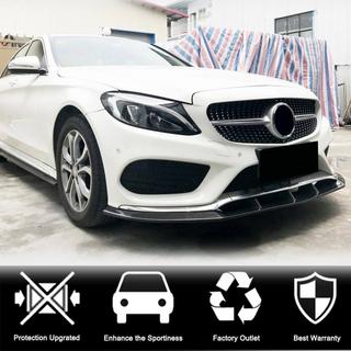 Frontbumperlæbe Lip V3 (til C43 AMG 2015-2019, carbon) foto 2
