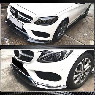 Frontbumperlæbe Lip V3 (til C43 AMG 2015-2019, carbon) foto 4
