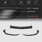Mercedes C-klasse W205 2014–2021 Front læbe til kofanger Lip V4 (til C43 AMG 2015-2019, kulfiber) foto 5