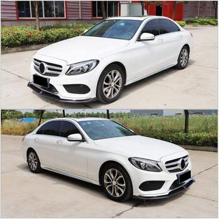Frontbumperlæbe Lip V5 (til C43 AMG 2015-2019, carbon) foto 3