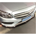 Mercedes C-klasse W205 2014–2021 Front læbespoiler til kofanger Lip V7 (til C43 AMG 2015-2019, plast) foto 4