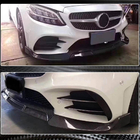 Mercedes C-klasse W205 2014–2021 Frontspoiler-læbe V3 til C43 AMG 2019-2021 (carbon) foto 2