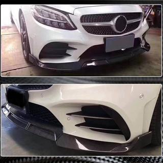 Frontspoiler-læbe V3 til C43 AMG 2019-2021 (carbon) foto 2