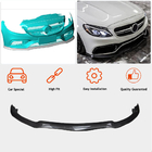 Mercedes C-klasse W205 2014–2021 Frontspoilerlæbe til for kofanger Lip V2 (til SD C63 AMG 2015-2019, carbon) foto 2